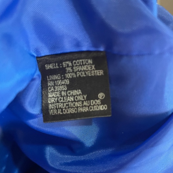 TAHARI size 8 medium petite women’s blazer, Jacket, black white polka dot - Picture 9 of 11